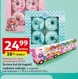 Auchan Zestaw kul do kąpieli oferta