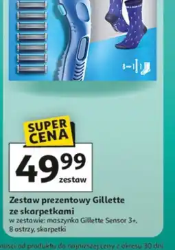 Auchan Zestaw prezentowy Gillette oferta