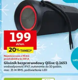 Auchan Głośnik bezprzewodowy Qilive oferta