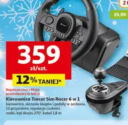 Auchan Kierownica Tracer Sim Racer 6 w 1 oferta