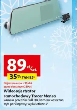 Auchan Wideorejestrator samochodowy Tracer Mensa oferta