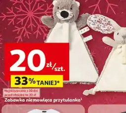 Auchan Zabawka niemowlęca przytulanka oferta