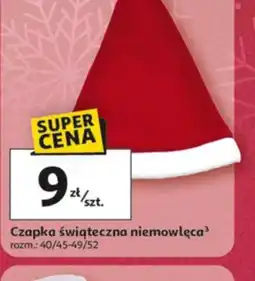 Auchan Czapka świąteczna niemowlęca oferta