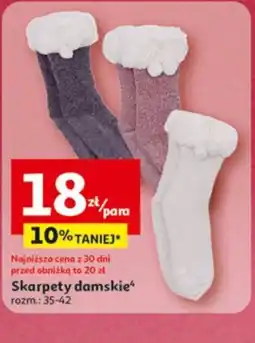 Auchan Skarpetki damskie oferta