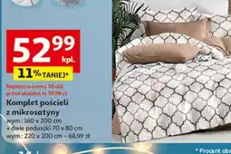 Auchan Komplet pościeli oferta