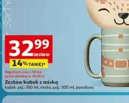 Auchan Zestaw kubek z miską oferta
