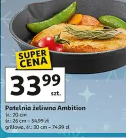 Auchan Patelnia żeliwna Ambition oferta