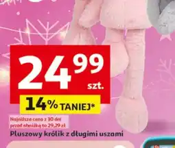 Auchan Pluszowy królik oferta