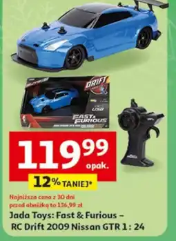 Auchan Jada Toys: Fast & Furious – RC Drift 2009 Nissan GTR oferta