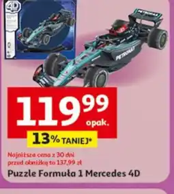 Auchan Puzzle Formula 1 Mercedes 4D oferta