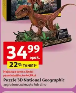 Auchan Puzzle 3D National Geographic oferta