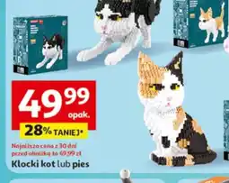 Auchan Klocki kot lub pies oferta