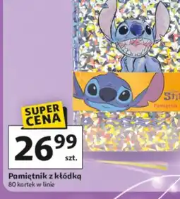Auchan Pamiętnik z kłódką oferta
