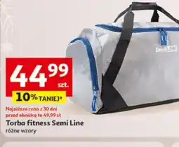Auchan Torba fitness Semi Line oferta