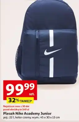 Auchan Plecak Nike Academy Junior oferta