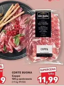 Kaufland Szynka prosciutto cotto Corte Buona oferta