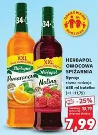 Kaufland Syrop pomarańcza Herbapol oferta