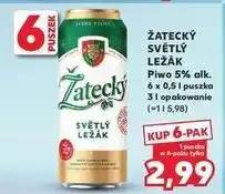 Kaufland Piwo Zatecky Svetly Lezak oferta