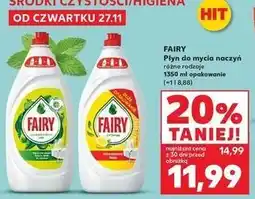 Kaufland Płyn do mycia naczyń apple Fairy oferta