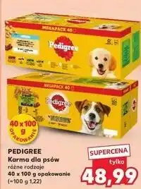 Kaufland Wybór smaków w galarecie Pedigree oferta