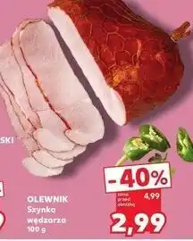 Kaufland Szynka wędzarza Olewnik oferta
