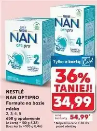 Kaufland Mleko Nestle Nan Optipro oferta