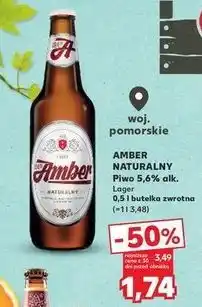Kaufland Piwo Amber Naturalny oferta