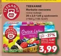 Kaufland Herbatka owoce leśne Teekanne World Of Fruits oferta