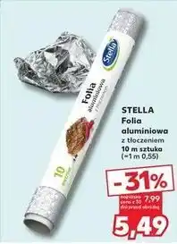 Kaufland Folia aluminiowa 10 m Stella oferta