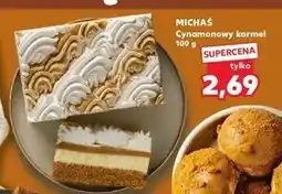 Kaufland Cynamonowy karmel Michaś oferta