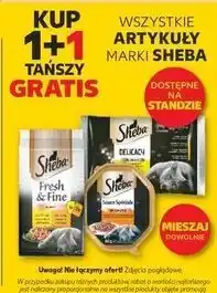 Kaufland Karma dla kota z kurczakiem drobiem indykiem Sheba Fresh & Fine oferta