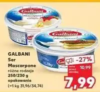 Kaufland Ser mascarpone o smaku waniliowym Galbani oferta