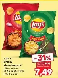 Kaufland Chipsy zielona cebulka Lay's oferta