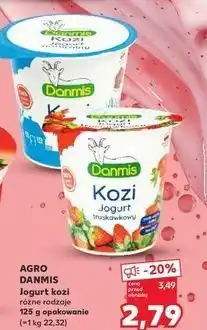 Kaufland Jogurt z mleka koziego naturalny Danmis oferta