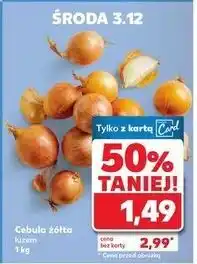 Kaufland Cebula żółta oferta