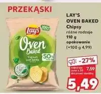 Kaufland Chipsy jogurt z ziołami ogrodowymi Lay's Oven Baked (Prosto Z Pieca) oferta