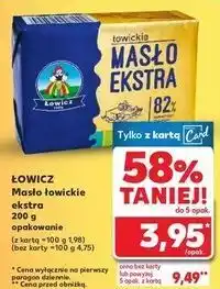 Kaufland Masło ekstra 82% Łowicz 1906 Łowickie oferta
