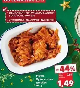 Kaufland Ryba po grecku oferta