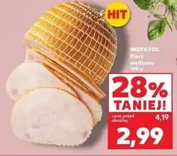 Kaufland Pierś wędzona z indyka Indykpol oferta