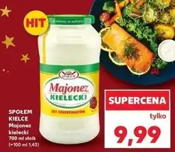 Kaufland Majonez kielecki Społem Kielce oferta