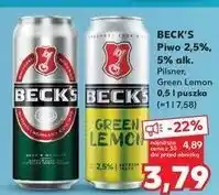 Kaufland Piwo Beck's Imported oferta