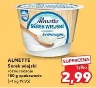 Kaufland Serek wiejski z twarożkiem kremowym Hochland Almette oferta