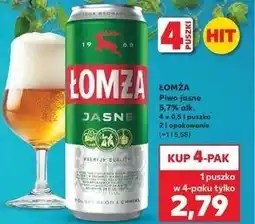 Kaufland Piwo Łomża Jasne (Dawniej Export) oferta