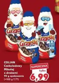 Kaufland Figurka czekoladowa mikołaj Grześki oferta