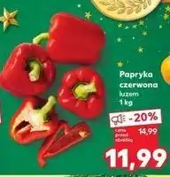 Kaufland Papryka czerwona oferta