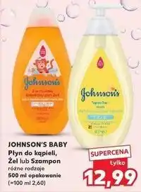 Kaufland Płyn do kąpieli i mycia 2w1 bąbelkowy Johnson's Baby oferta