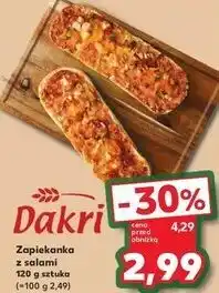 Kaufland Zapiekanka z salami oferta