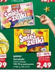 Kaufland Żelki Nimm2 Śmiejżelki Jogurtowe oferta