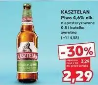 Kaufland Piwo Kasztelan Niepasteryzowane oferta