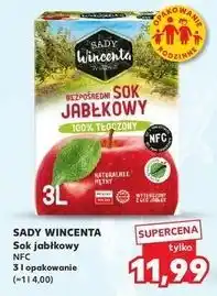 Kaufland Sok jabłkowy Sady Wincenta oferta